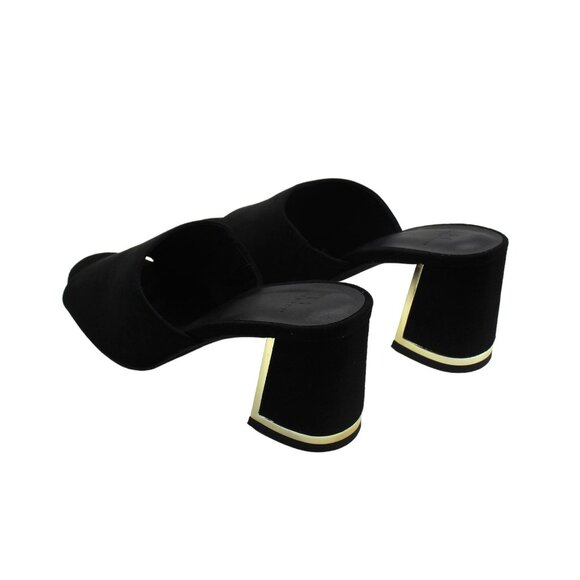 H Halston Women's black Sandals - Picture 7 of 8